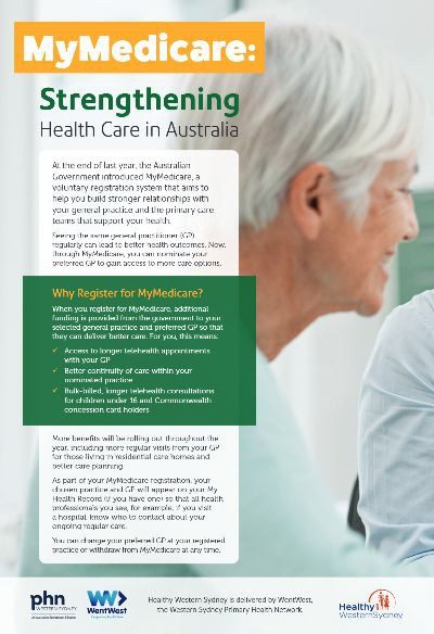 Healthy Western Sydney - February 2024 Medicare