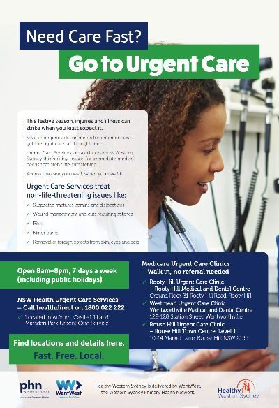 Healthy Western Sydney - January 2026 Emergency Care