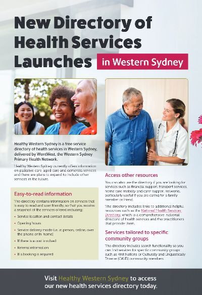 Healthier Western Sydney April 2024 Directory