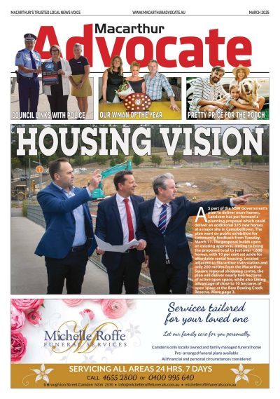 Macarthur Advocate Mar 2025 edition cover