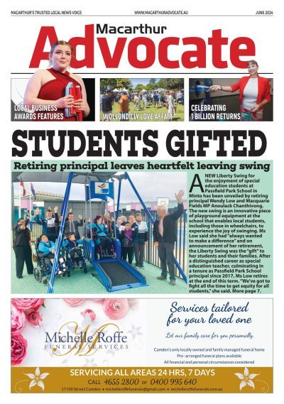 Macarthur Advocate Jun 2024 edition cover