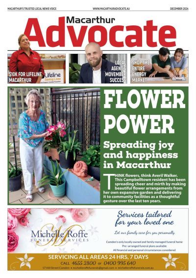 Macarthur Advocate Dec 2024 edition cover