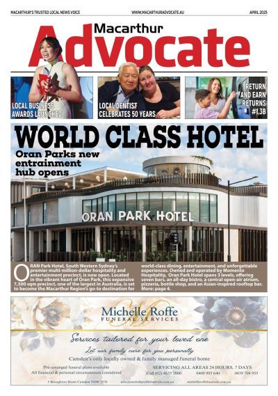 Macarthur Advocate Apr 2025 edition cover
