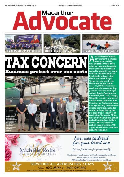 Macarthur Advocate Apr 2024 edition cover