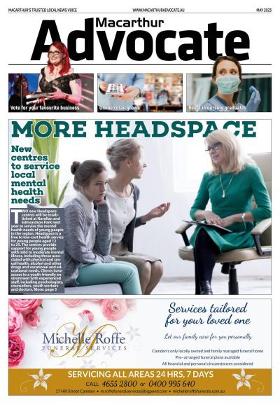 Macarthur Advocate May 2023 edition cover