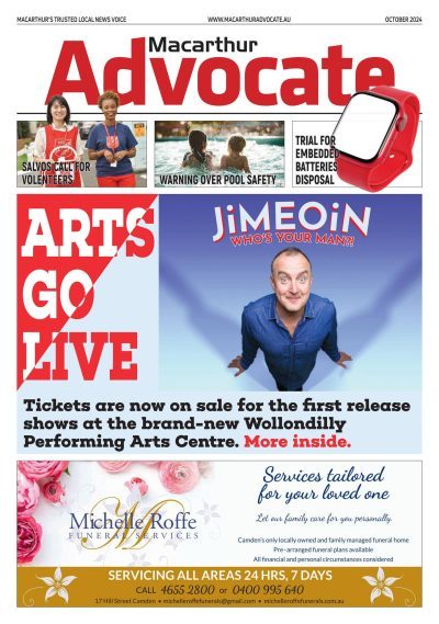 Macarthur Advocate Oct 2024 edition cover
