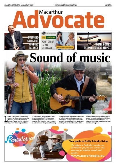 Macarthur Advocate May 2026 edition cover
