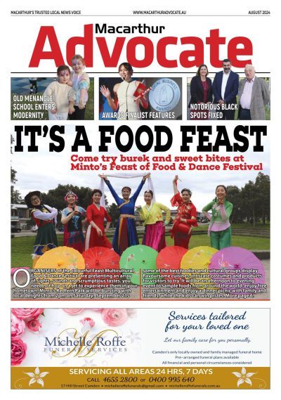 Macarthur Advocate Aug 2024 edition cover
