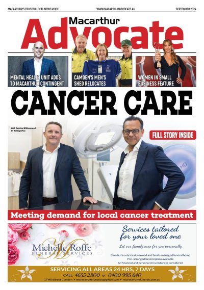 Macarthur Advocate Sep 2024 edition cover