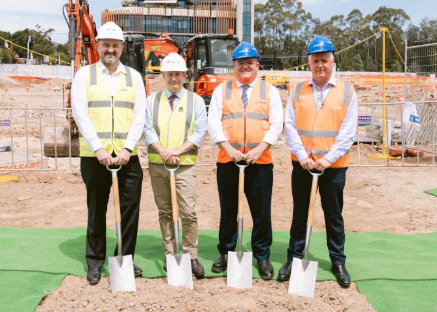 Work starts on Macarthur health precinct