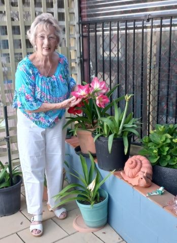 Good samaritan Averil believes in flower power to spread joy