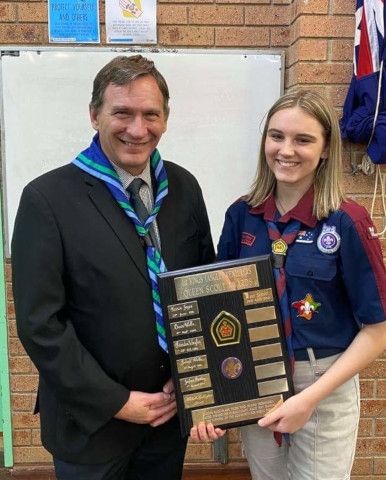 Lea continues to shine: now she’s a Queen’s Scout