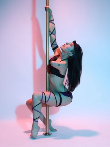 Pole dancer Deb has a special reason to to inspire us all