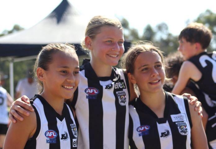Ingleburn Magpies Junior AFL.