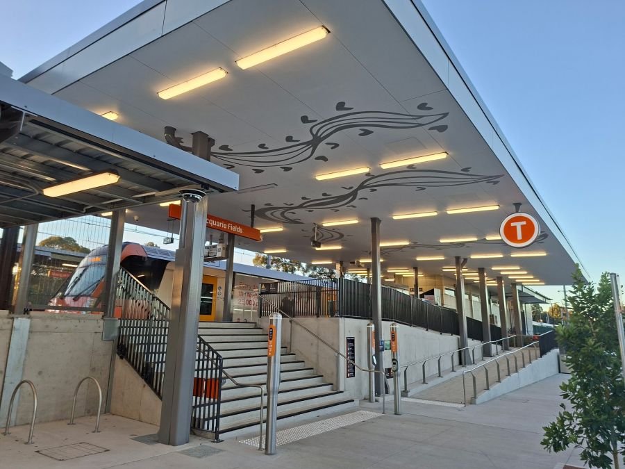 Finally: upgrades to Macquarie Fields station