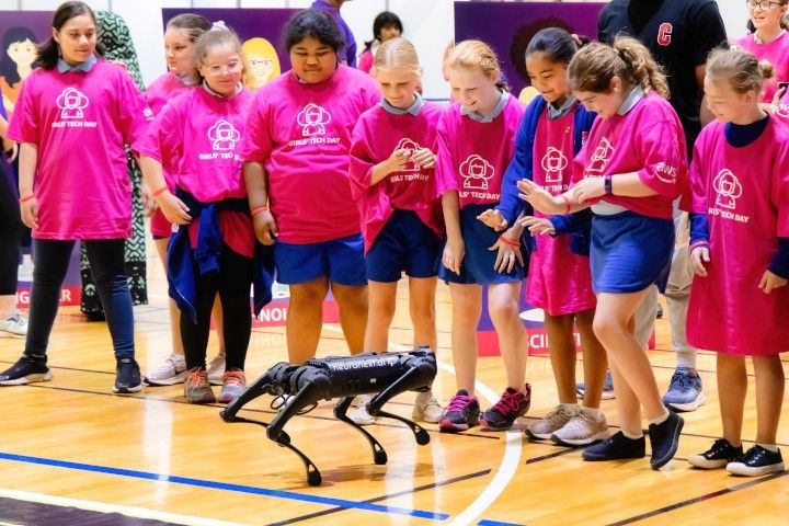 GIRLS' TECH DAY COMES TO TOWN