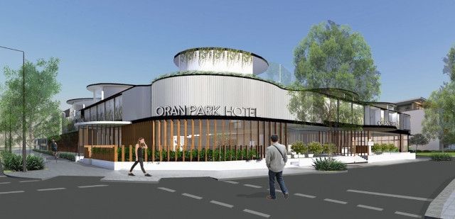 NEW ORAN PARK HOTEL TAKES SHAPE