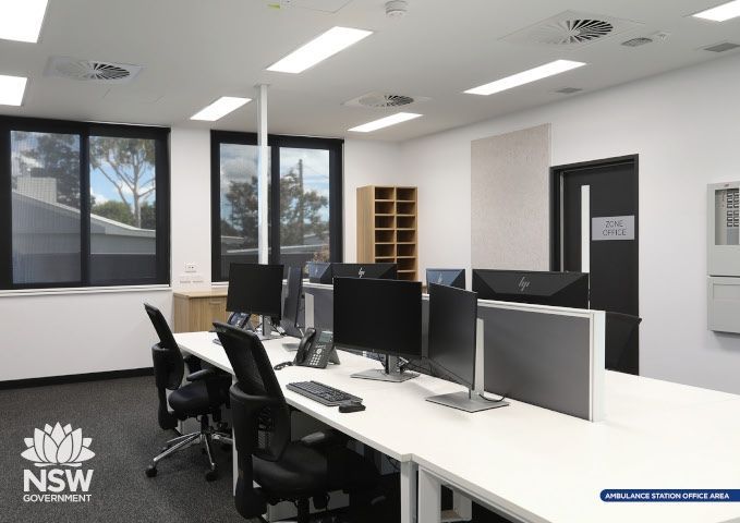 NEW AMBULANCE STATION AT ORAN PARK