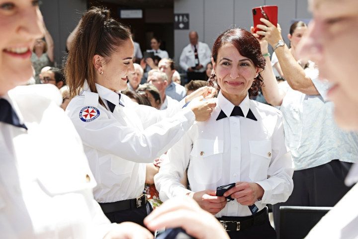 MORE PARAMEDICS JOIN NSW AMBULANCE