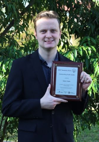 Meet Dylan Caple, young leader podcasting his way to the top